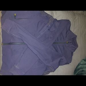 Lululemon full zip jacket dark blue L